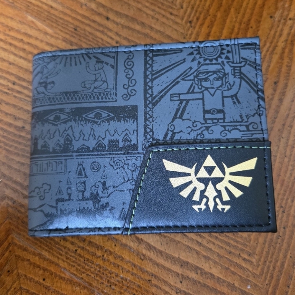 New Nintendo Zelda Anime Manga Leather Wallet